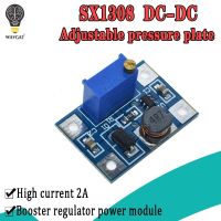 DC-DC 2-24V ถึง 2-28V Step Up โมดูลพลังงานแบบปรับได้ Step Up Boost Converter กระแสขนาดใหญ่ 2A SX1308