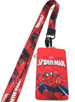 Spider man สายคล้องคอ สายคล้องบัตร ที่ใส่บัตร ซองใส่บัตร ที่ใส่บัตร Spider man red สไปเดอร์ แมน   สวยงาม สำหรับ บัตร 6x8 cm  (body 7x11cm) สายกว้าง 2 cm สวยงาม  B