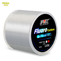 ShiningLove 120m Carbon Fiber Fishing Line 4.13-34.32lb Multicolor Super Strong Abrasion Resistant Lure Fishing Line