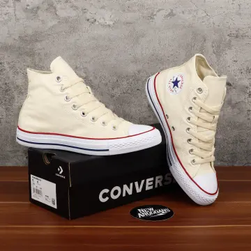 Sepatu store converse cream