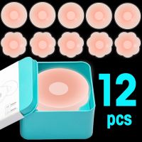 6Pairs Reusable Invisible Self Adhesive Silicone Breast Chest Lift Nipple Cover Bra Pasties Pad Petal Mat Stickers Accessories