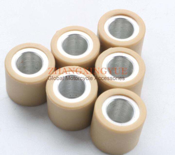 6pc-variator-rollers-roller-weights-19-x-17mm-5g-7g-9g-for-piaggio-125-hexagon-liberty-skipper-vespa-lx125-150-liberty-x8-x9