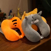 MUJI High-end Cartoon Animal U-Shaped Neck Pillow Cervical Car Memory Foam Neck Neck Neck Siesta Portable Travel Hump U-shaped Pillow