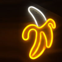 Banana Neon Sign Art Aesthetic Room Decor Wall Room Light Sign LED Neon Lamp For Gift Night Light Party Game Room Decoration