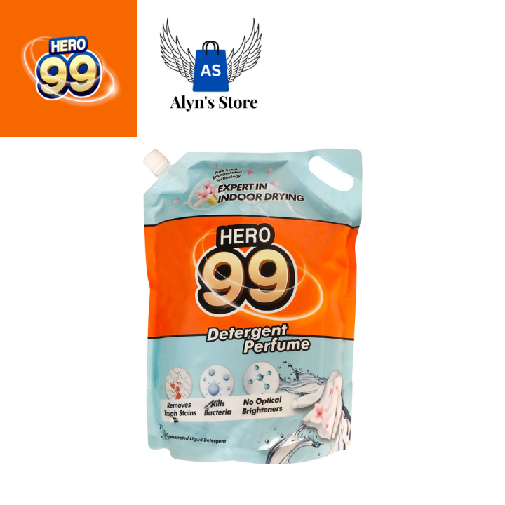 Hero 99 Liquid Detergent Refill Soft Pack 3.2kg | Lazada