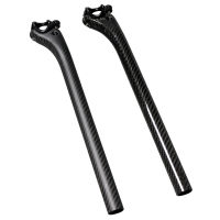 ใหม่จักรยานเสือภูเขา3พันคาร์บอนไฟเบอร์เต็มจักรยาน Seatpost คาร์บอนถนน Seatpost MTB 25.427.230.831.6*350มิลลิเมตร25มิลลิเมตรชดเชยเรือฟรี