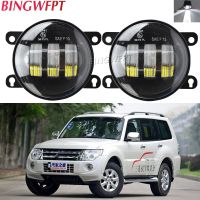 ﹉☾▪ Fog Lights LED Fog Light For Mitsubishi ASX L200 Pajero 4 Outlander Mirage Triton/L200 Grandis 2003-2015 Fog Lamp Headlights