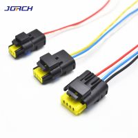 【cw】 1set 2 3 4pin 1.5mm waterproof FCI plug 211PC042S4021 automotive electric wiring connector with 0.5mm²Wiring harness 【hot】