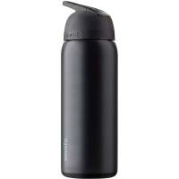 Water Bottle Stainless Steel, 32 Oz., Very Dark Black