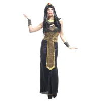 สินค้าขายดี+++ ชุดแฟนซีคอสตูมผู้ใหญ่แบบคลีโอพัตรา Cleopatra dress Adult costume เป็นชุดครบเซ็ท ##ชุดแฟนซี ชุดเด็ก การ์ตูน Fancy Kids Christmas Haloween