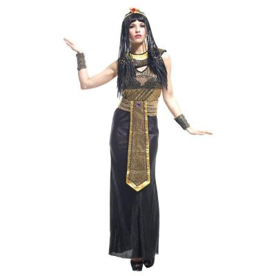 สินค้าขายดี+++ ชุดแฟนซีคอสตูมผู้ใหญ่แบบคลีโอพัตรา Cleopatra dress Adult costume เป็นชุดครบเซ็ท ##ชุดแฟนซี ชุดเด็ก การ์ตูน Fancy Kids Christmas Haloween