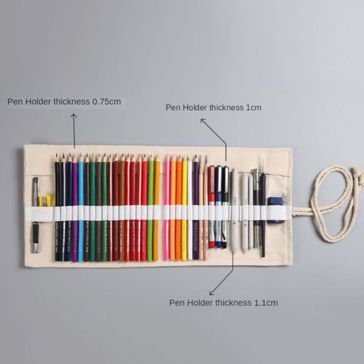 กล่องเครื่องเขียน-bqgbg63511กระเป๋าใส่ดินสอเครื่องเขียนมีสีสันเก็บดินสอเขียนคิ้วหรือตาผ้ากล่องดินสอสุนทรียภาพโบราณ