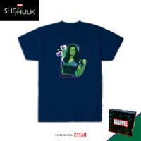 เสื้อยืดผู้ใหญ่ พิมพ์ลาย Marvel She Hulk MSH67