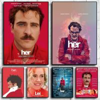 Her Joaquin Phoenix Classic Movie Quality Wall Art Home Decor Canvas Painting Art Nordic Decoration Bar Cafe Living Room Poster Drawing Painting Suppl