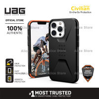 UAG Civilian Series Phone Case for iPhone 13 Pro Max / 13 Mini with Military Drop Protective Case Cover - Black