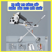 Ảnh thật Xe đẩy M8, M9 gấp gọn 2 chiều có ĐỆM kèm MÁI CHE, XE ĐẨY GẤP GỌN,