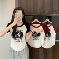 H&amp;H? "พร้อมส่ง"  เสื้อยืดไหมพรมแขนสั้น คอกลม ทรูโทน2สีใส่สบาย (M5518) -C