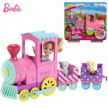 Barbie cheap train set