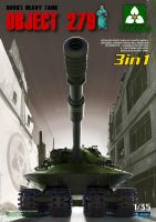 พลาสติก โมเดล ประกอบ  takom สเกล1/35 Object 279