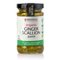 Products organic ? Mekhala Ginger Scallion paste พริกแกงต้นหอม (100g) ?