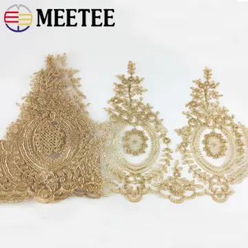 Gold lace outlet applique