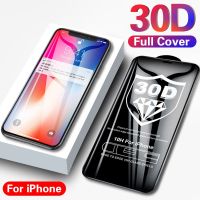 325วังฮีขายดี - / แก้วป้องกัน30D สำหรับ iPhone X XS 11 12 13 14 Pro Max XR ปกป้องหน้าจอกระจกเทมเปอร์บน iPhone 7 8 14 Plus โค้งแบบเต็มรูปแบบ