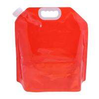 5L โปร่งใสพับเก็บได้พกพากีฬา outdoor Hiking ถุงเก็บน้ำ