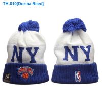 ๑ Donna Reed The new knicks hat NBA hats for men and women fashion cold autumn and winter to keep warm hat knitting hat