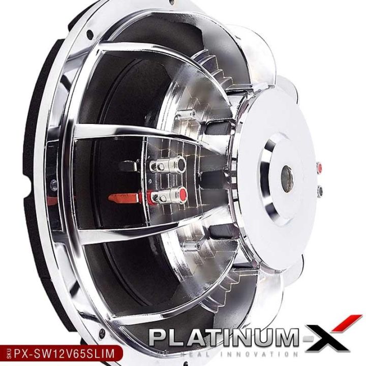 platinum-x-ดอกซับ-12นิ้ว-ซับบาง-โครงเหล็กหล่อ-ชุบโครเมียม-แม่เหล็ก140x20มิล-วอยซ์คู่-เบสหนัก-พุ่งแรง-ซับวูฟเฟอร์-ซับ-เครื่องเสียงรถยนต์-12v65slim