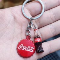 【DT】Cola Bottle Keychain Keyring cola Drink Bottle Cap Unique Fashion Interesting Girl Women Men Jewelry Accessories Pendant Gift hot