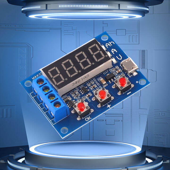 12V Battery Capacity Tester External Load Discharge Type Battery ...