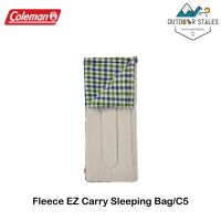 Coleman Fleece EZ Carry Sleeping Bag/C5 (Dessert Sand)