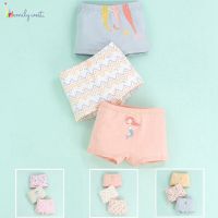 Mermaid Princess Girl S Toddler &amp; Kids 3 Pcs Per Pack Mermaid Underwear 95% Cotton Soft Panties Baby Panties Kids Briefs