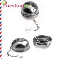 {Questionno} สแตนเลสสตีลกาน้ำชา Infuser กรองไข่รูปชาล็อคเครื่องเทศ Ball