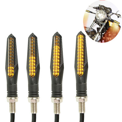 Motorcycle Accessories 12V LED Turn Signal Lights For Yamaha Mt07 Fz16 Wr250F Tmax 530 Hold 700 Mt03 For Ducati Monster 900