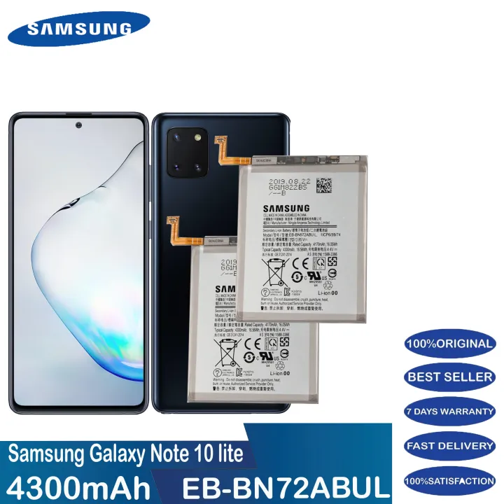 Original Battery SAMSUNG NOTE 10 LITE/N770/A01/S10 PLUS/S10E/A51/A71/NOTE 9 BATTERY Lazada PH