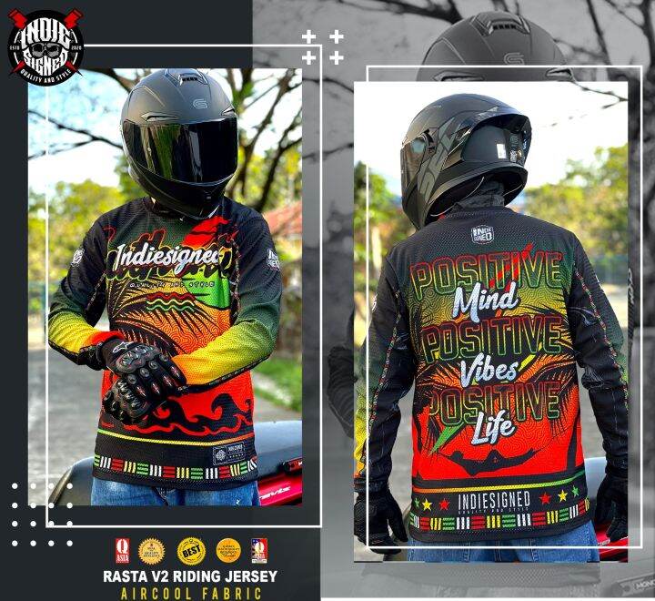rasta cycling jersey