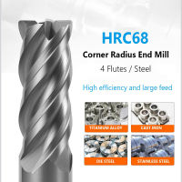 มุมรัศมี End Mill คาร์ไบด์ R Bullnose CNC ทังสเตนเหล็ก R1 R2 R0.5เครื่องตัดกัดพื้นผิวโลหะเครื่องจักรกลโลหะเราเตอร์เครื่องมือ