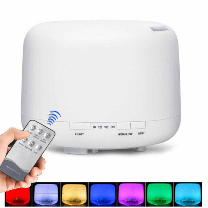 【OG】 500ML Electric Air Diffuser Aroma Oil Humidifier LED Light Home