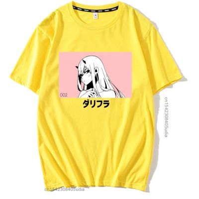 Zero Dois Da Querida No Franxx Arigatou Tshirt New Boyfriend Men Tshirt Funny Shirts Gildan