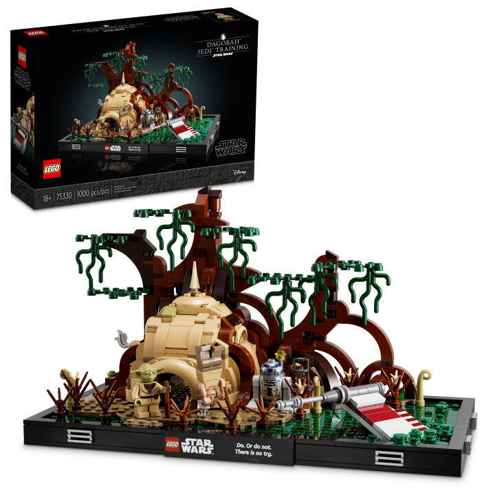 [BrickStory] (New) LEGO Star Wars Dagobah Jedi Training Diorama (75330 ...