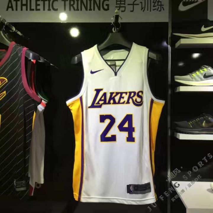 cosido-เสื้อยืด-ลายทีมบาสเก็ตบอล-los-angeles-lakers-24-kobe-bryant-2022nba