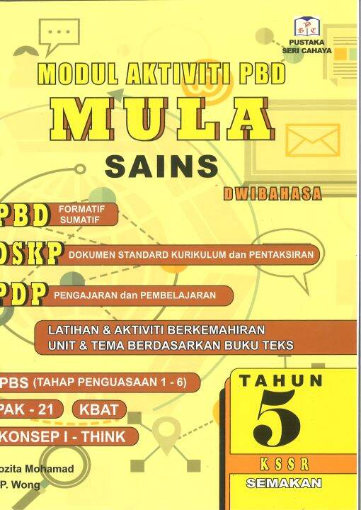 Modul Aktiviti Pbd Mula Sains Tahun 5 Kssr Lazada Modul Aktiviti Pbd Mula Sains Tahun 5 Kssr Lazada