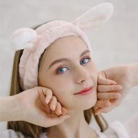 hot∏⊕❒  Ears Hair Bands for Bow Hairband Turban Bandana Fleece Elastic Accessories