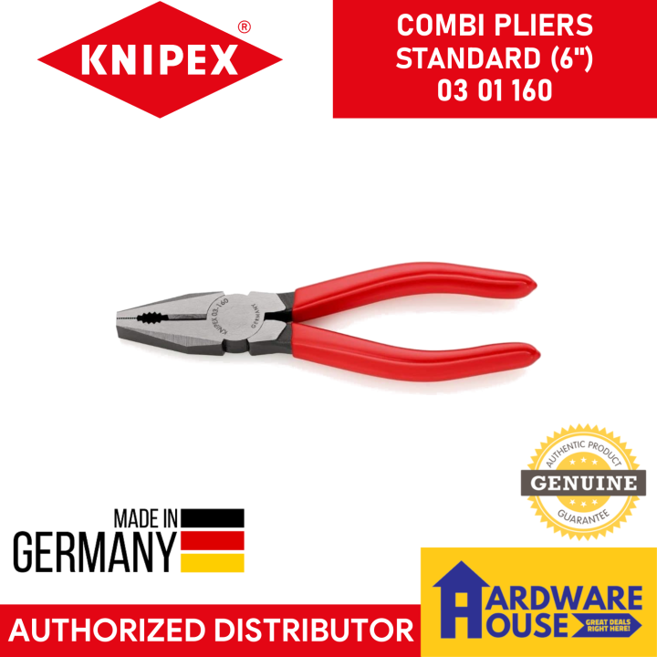 ORIGINAL KNIPEX Standard Classic Combi Pliers For Electrical Gripping