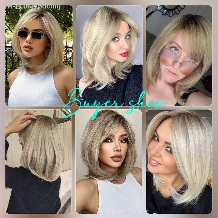 onenonly-short-blonde-wig-with-bangs-cute-bob-synthetic-wigs-high-quality-lolita-party-natural-hair-wigs-for-women-hot-sell-vpdcmi