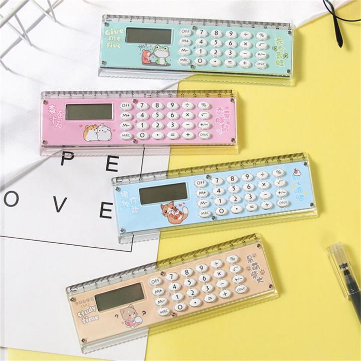 portable-excellent-small-handheld-8-digits-angle-ruler-calculator-stationery-card-ruler-interesting-for-study-calculators