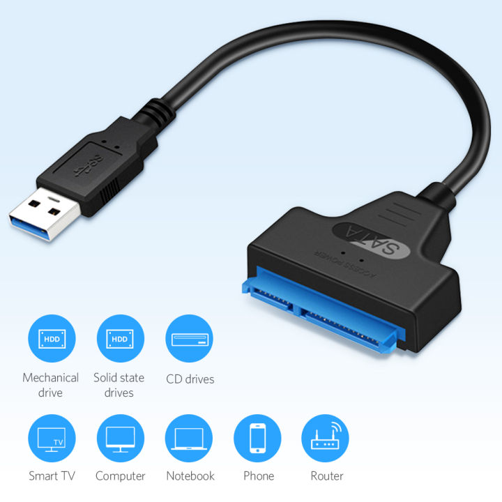 vktech-usb-3-0เป็น-sata7-15pin-ตัวแปลงสายเคเบิลฮาร์ดดิสก์-ssd-ฮาร์ดดิสก์2-5นิ้ว