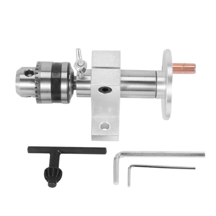 Live Lathe Center Head With Chuck Diy Accessories For Mini Lathe