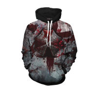 2023 NewResident Evil Hoodie 3D พิมพ์แจ็คเก็ตแฟชั่นแจ๊กเก็ตเสื้อกันหนาว